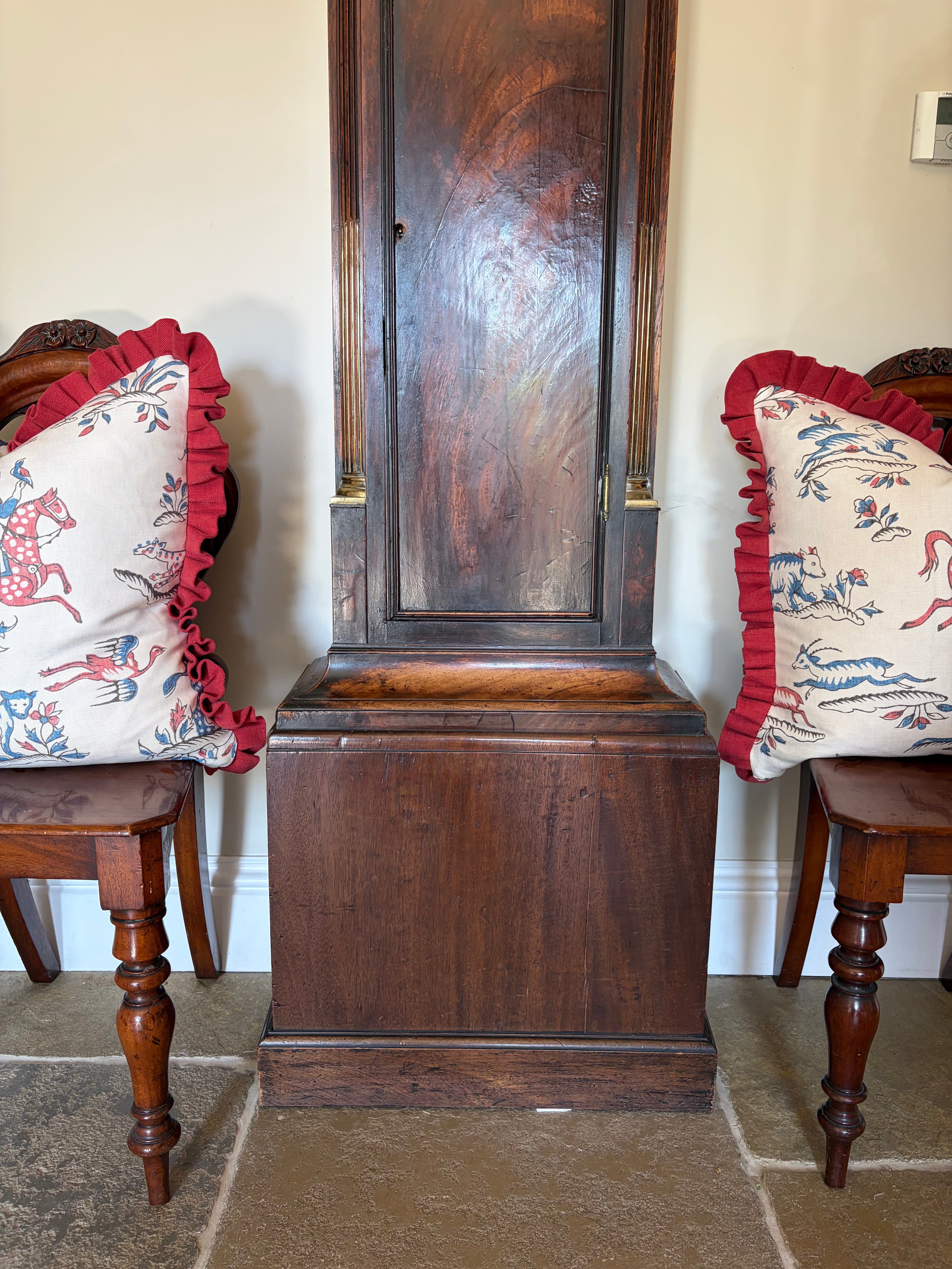 Titley & Marr Red & Blue cushion